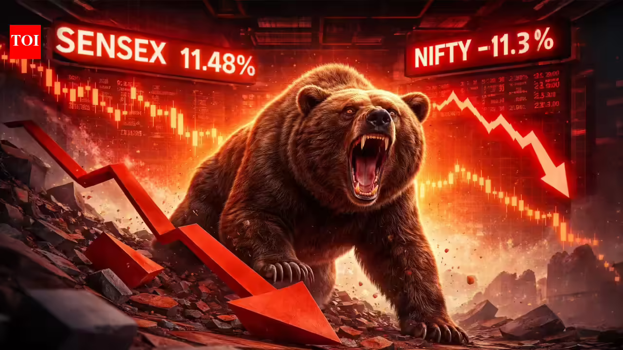 US-Iran war bleeds Sensex! Rs 51 lakh crore gone, record $12 billion FII wipeout, stock market down over 11% – is there an end in sight to selloff?