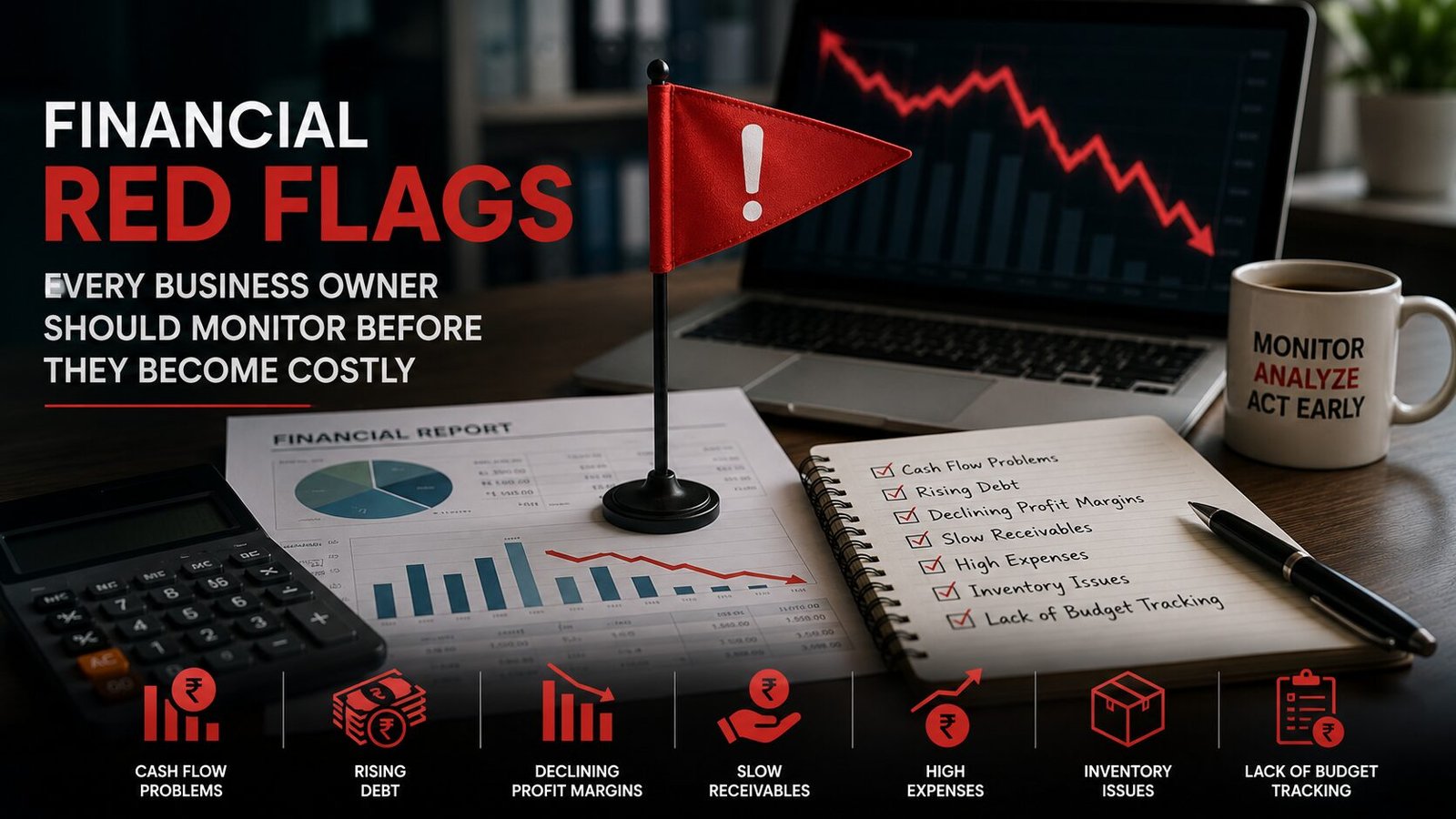 Financial Red Flags Every Business Owner Should Monitor Before They Become Costly
